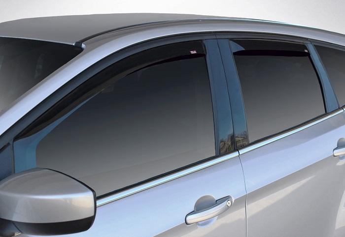 2009 Ford Explorer In-Channel Wind Deflectors