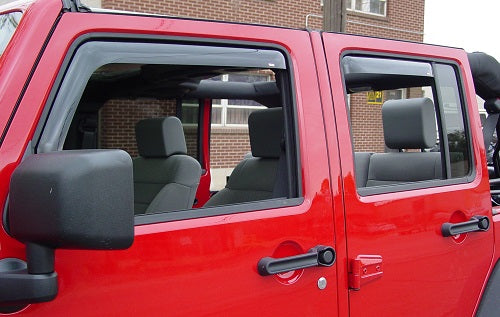 2005 Jeep Liberty In-Channel Wind Deflectors